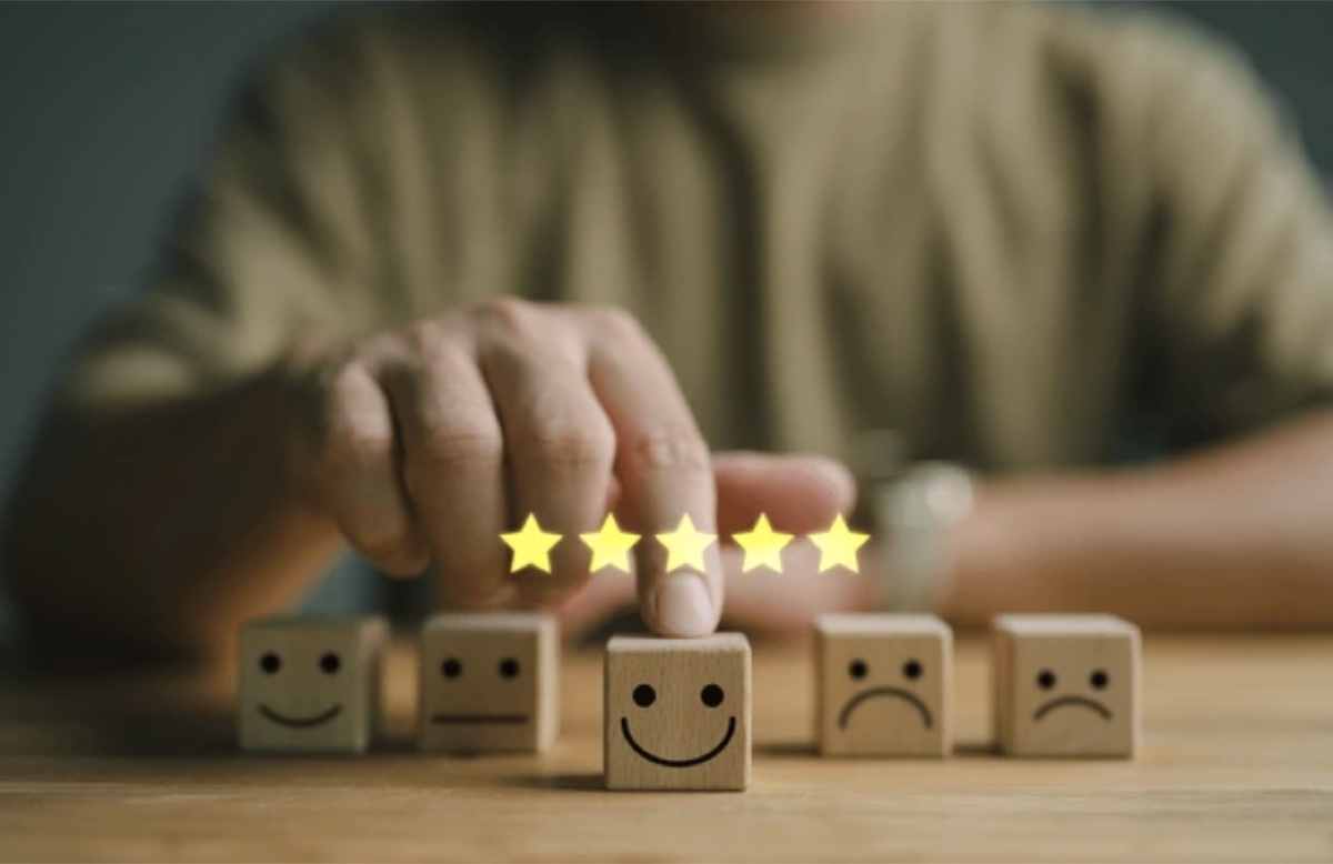 AI in customer support — satisfaction and rating with AI